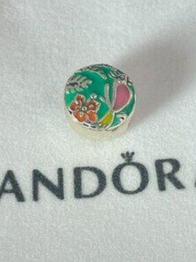 Pandora Disney Enchanted Tiki Room Silver Charm